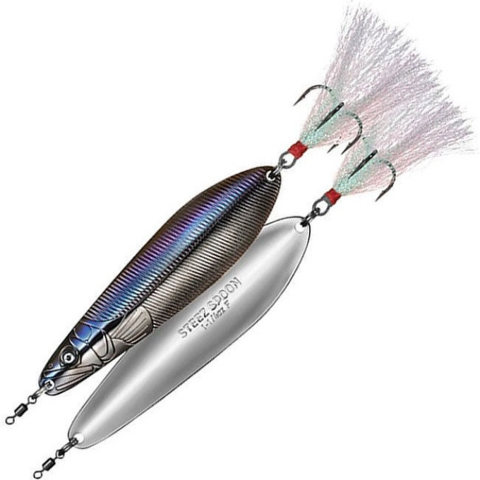 Блесна DAIWA STEEZ SPOON 35g (1-1/4 oz) PURPLE WAKASAGI 07434462
