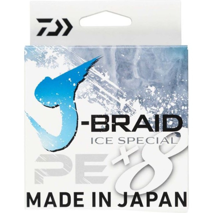 Шнур DAIWA J-Braid Ice Special x8E 0,06mm-50m Island Blue 40003067