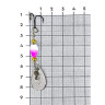 Блесна DAIWA SILVER CREEK SPINNER 4,0 PEACH 07410893