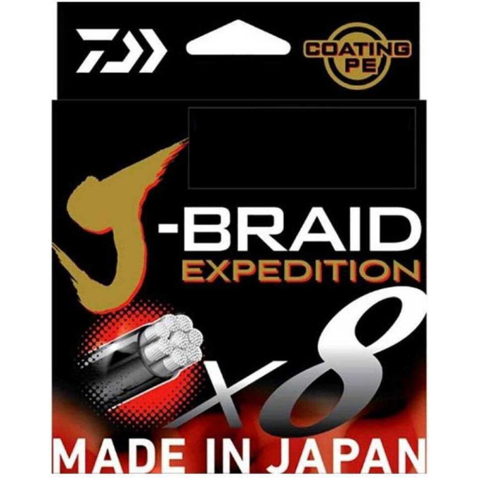 Леска DAIWA J-BRAID EXPEDITION×8E 0,18mm-150m DARK GREEN 12551-018